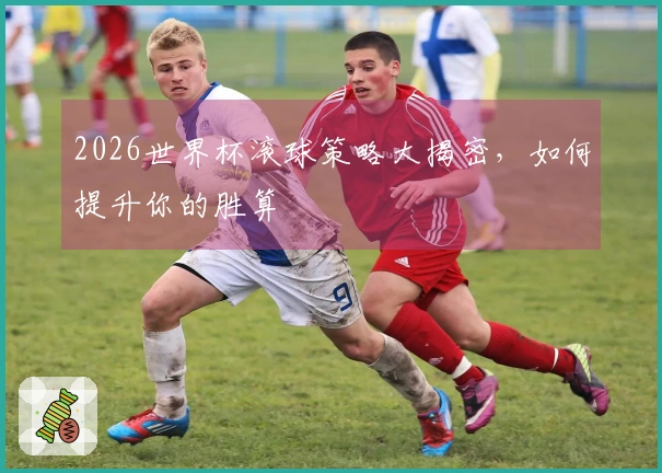 2026世界杯滚球策略大揭密，如何提升你的胜算